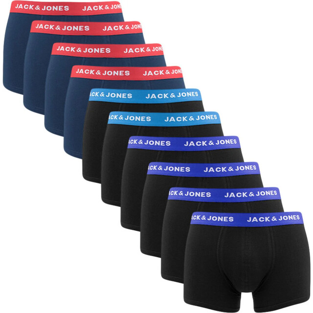 Jack & Jones heren boxershort jaclee 10-pack - maat m 12227513 large