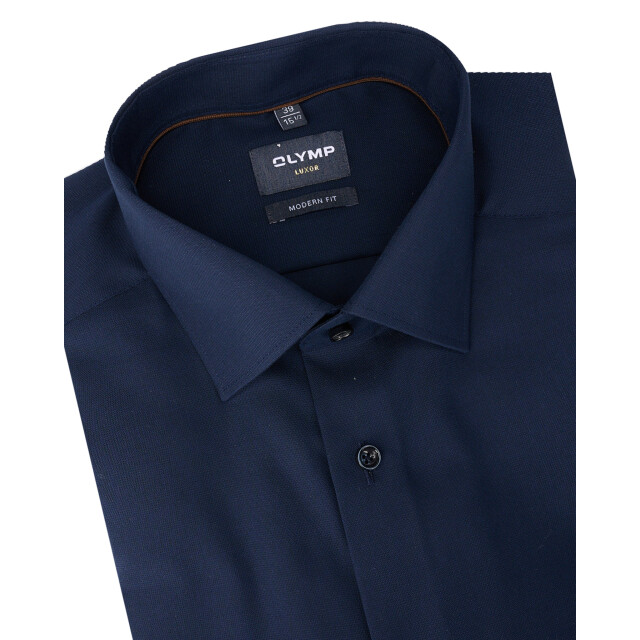 Olymp Business overhemd donker 109663-001-47 large