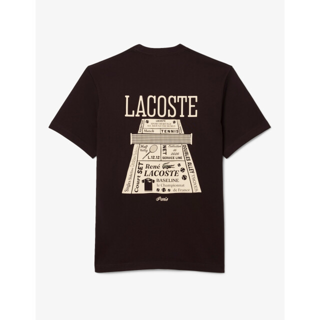 Lacoste 1ht1 men's tee-shirt t-shirts th0537-61 TH0537-61 large