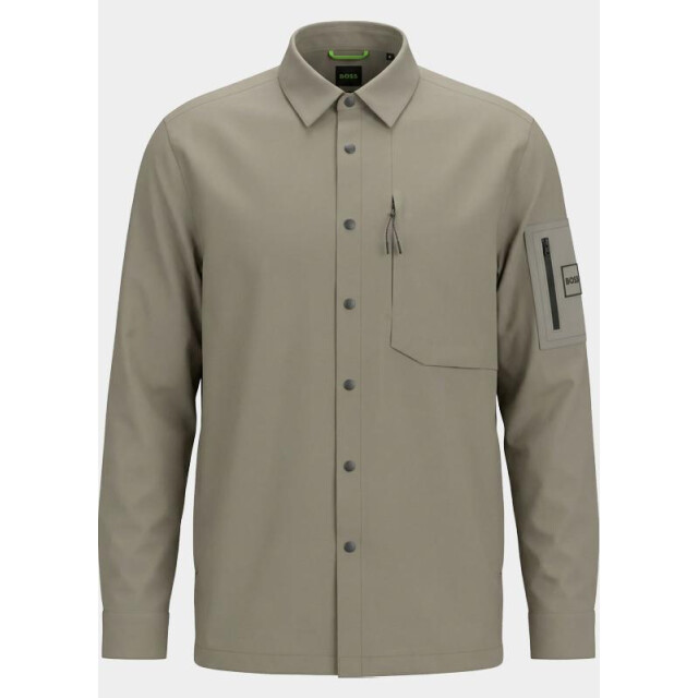 Boss Green Casual hemd lange mouw st globe hexa l 10261704 01 50559582/334 203384 large