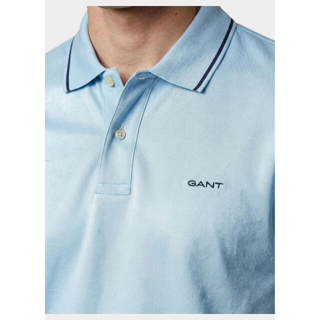 Gant Polo heren tipped piqué polo shirt 2062034/457 205865 large