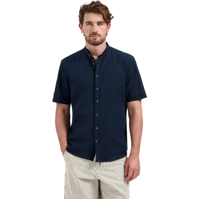 No Excess Shirt short sleeve granddad with li night 31480326SN-078 large