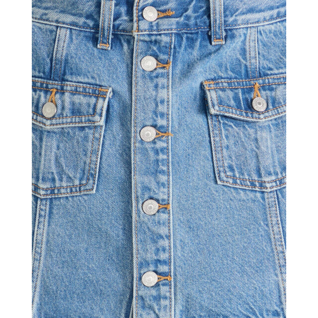 Levi's Button front skort work for it no dp 005NA-0000 large