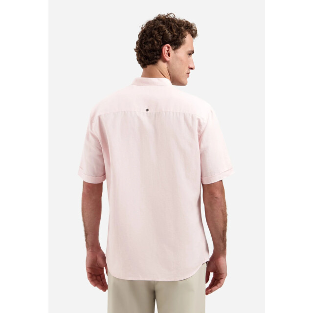 No Excess Shirt short sleeve granddad with li soft pink 31480326SN-163 large
