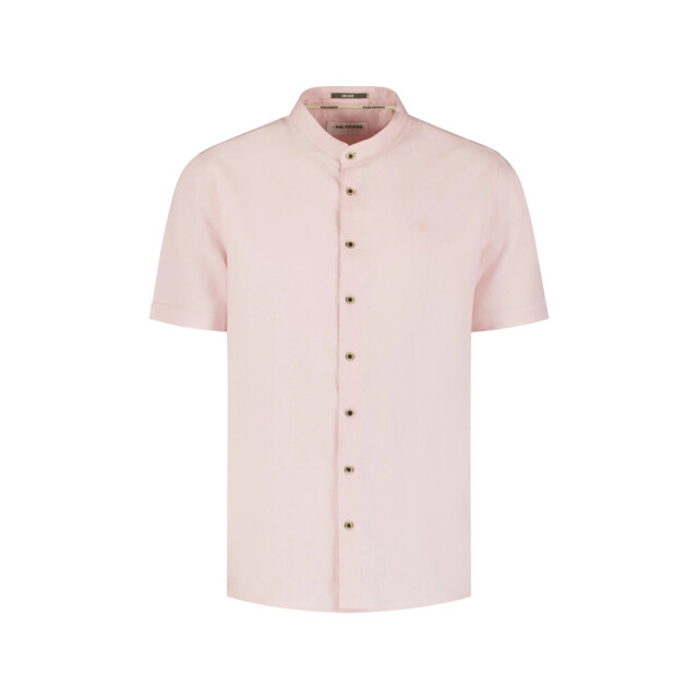 No Excess Shirt short sleeve granddad with li soft pink 31480326SN-163 large