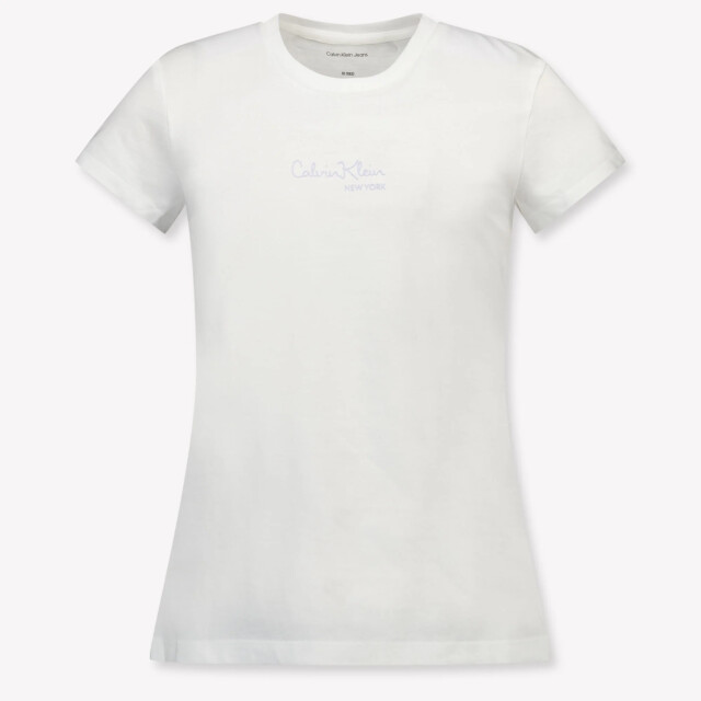 Calvin Klein Kinder meisjes t-shirt in 2016604296518 large