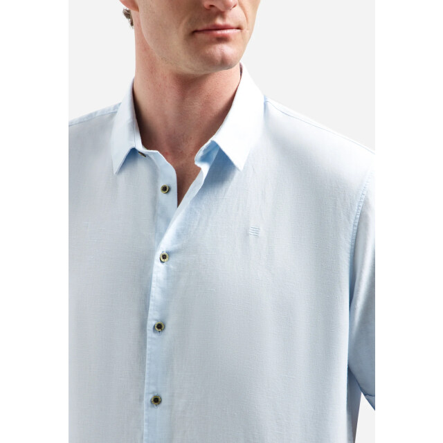 No Excess Heren linnen overhemd 31480321sn 134 sky NoExcess 31480321SN 134Sky large