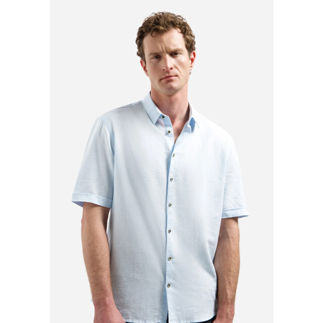 No Excess Heren linnen overhemd 31480321sn 134 sky NoExcess 31480321SN 134Sky large