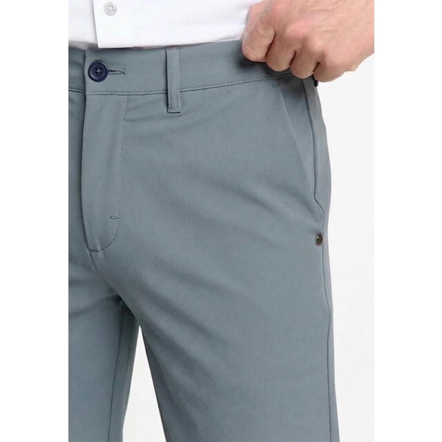 No Excess Pants chino 4-way stretch sedoc carbon blue N705015-179 large