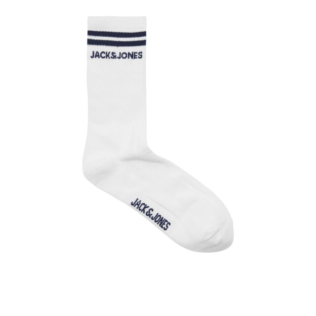 Jack & Jones Heren sokken jacollie statement 3-pack wit 12296242 large