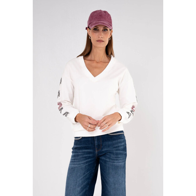 Maicazz Talan sweatshirt su26.80.035 off white SU26.80.035 large