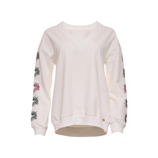 Maicazz Talan sweatshirt su26.80.035 off white SU26.80.035 large