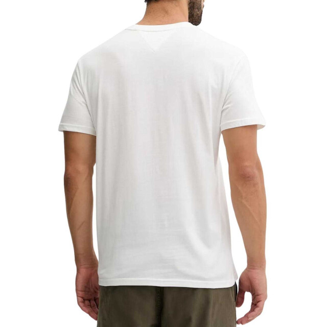 Tommy Hilfiger Herenlogo t-shirt UTNA1485_ecru large