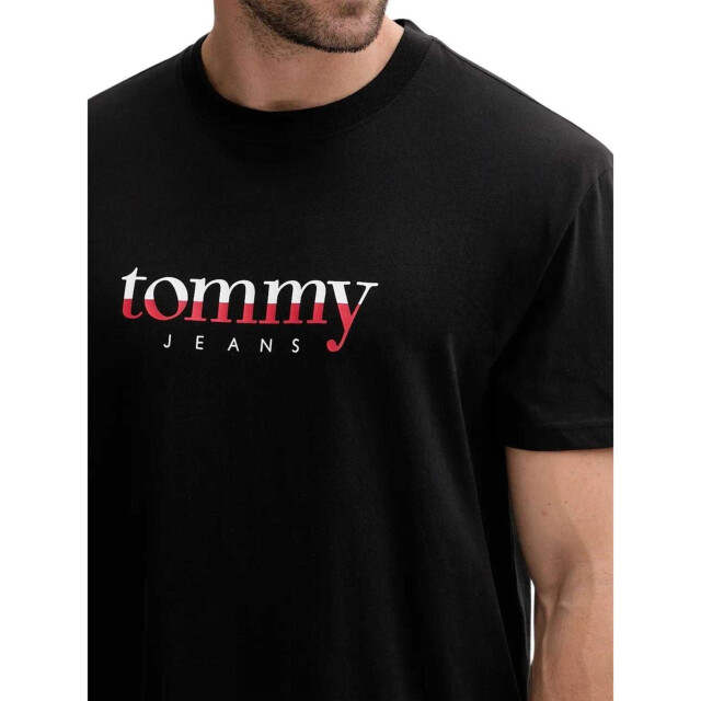 Tommy Hilfiger Herenlogo t-shirt UTNA1485_black large