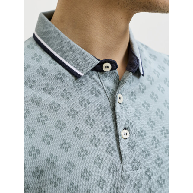 Jack & Jones Jprpaulos play aop blu. ss polo 12154548 large