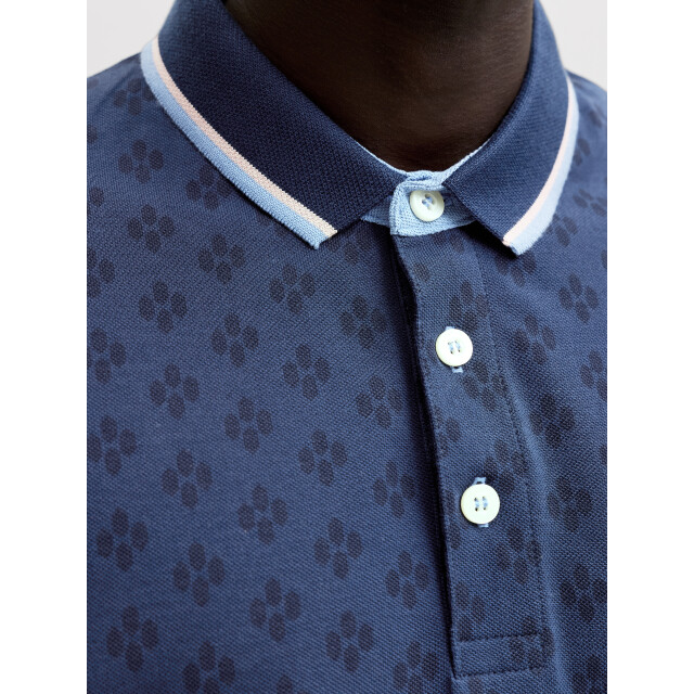 Jack & Jones Jprpaulos play aop blu. ss polo 12154548 large