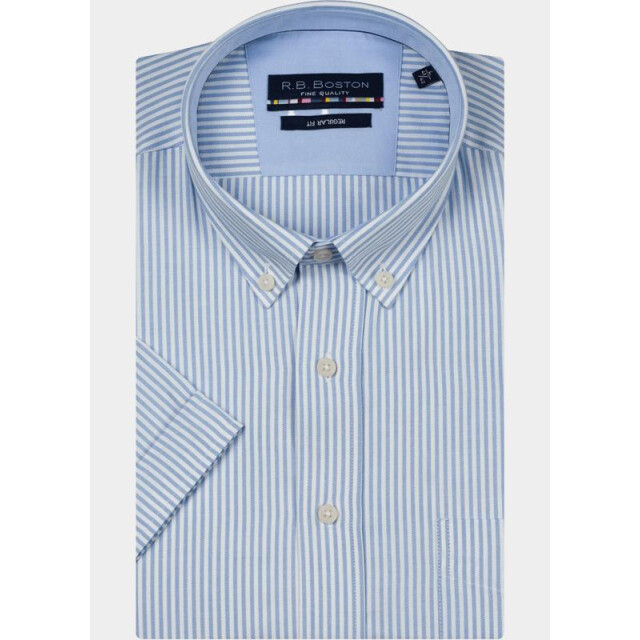 R.B. Boston Overhemd korte mouw heren marshall ss button down 616670/68 207388 large