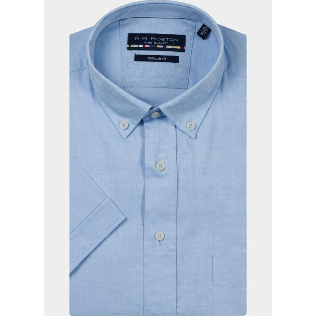 R.B. Boston Overhemd korte mouw heren marshall ss button down 616670/61 207381 large