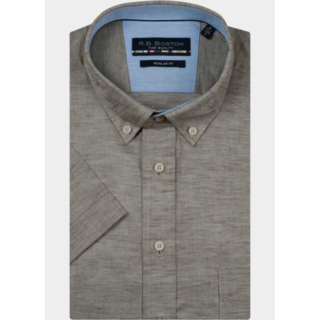 R.B. Boston Overhemd korte mouw heren marshall ss button down 616670/71 207391 large