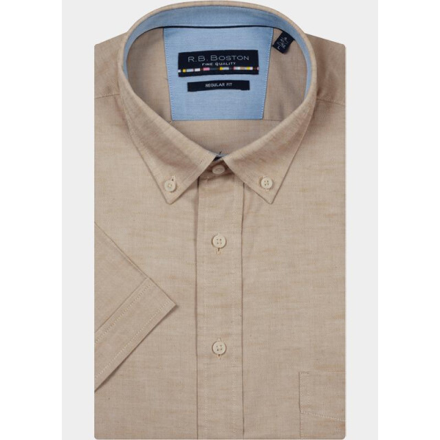 R.B. Boston Overhemd korte mouw heren marshall ss button down 616670/81 207400 large