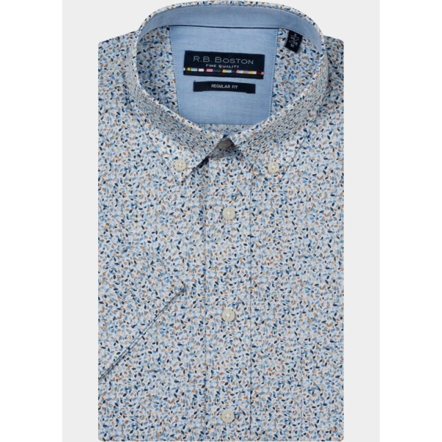 R.B. Boston Overhemd korte mouw heren marshall ss button down 616670/604 207424 large