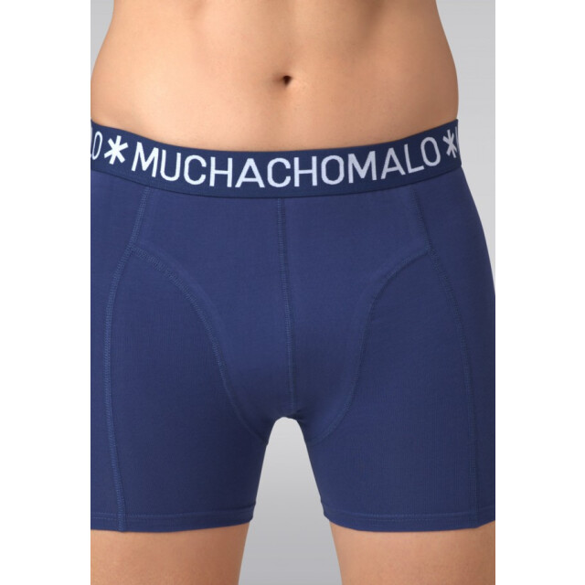 Muchachomalo 5-pack solid1010 blue green print - boxers Blue Green Print/5-Pack Solid1010 large