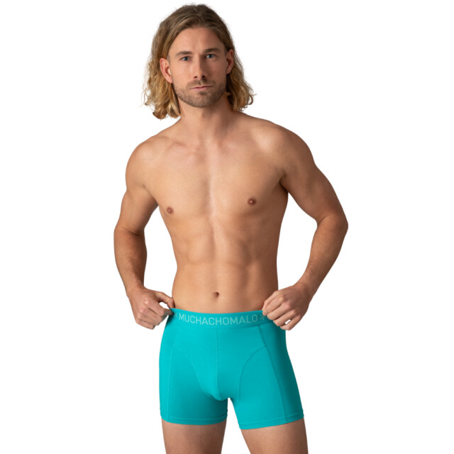 Muchachomalo 10-pack  boxers solid: black blue green orange purpl Black Bliue Green Orange Purple/10-PACK Solid large