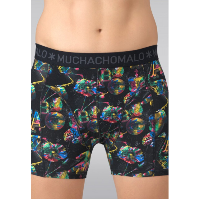 Muchachomalo Artyfarty1010-01 black print boxers Black Print Print/U-ArtyFarty1010-01 large