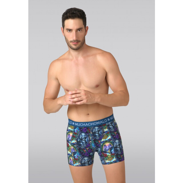 Muchachomalo Pirateparrot1010-01 blue print - boxers Blue Print Print/U-PirateParrot1010-01 large