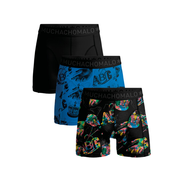 Muchachomalo Artyfarty1010-01 black print boxers Black Print Print/U-ArtyFarty1010-01 large