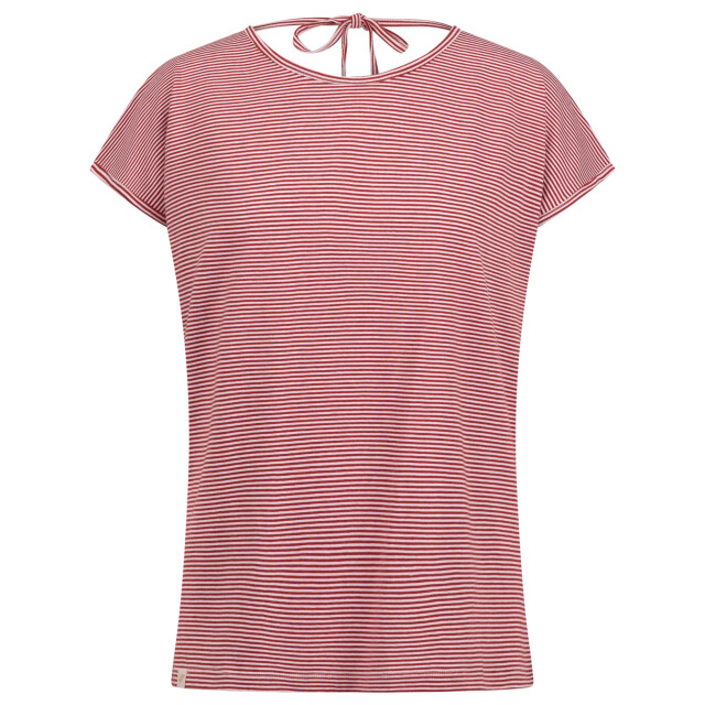 Trespass Dames mirela gestreepte top UTTP7271_claret large