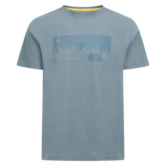 Trespass Heren jacub vrijetijd t-shirt met korte mouwen UTTP7282_pondblue large