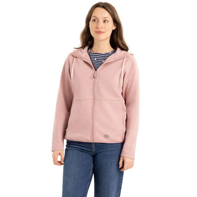 Trespass Dames rosker full zip fleecejack UTTP7287_carnation large