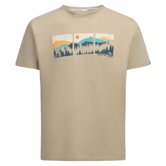 Trespass Heren benny t-shirt UTTP7299_oat large