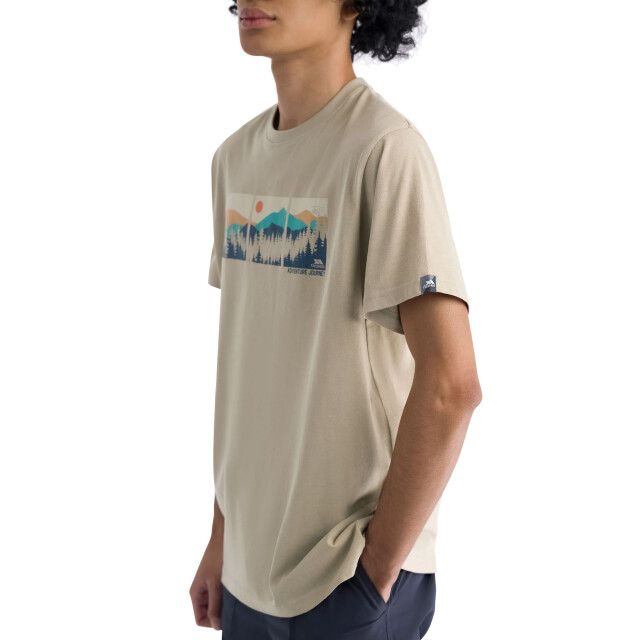 Trespass Heren benny t-shirt UTTP7299_oat large