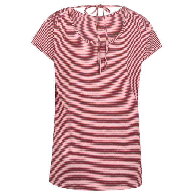 Trespass Dames mirela gestreepte top UTTP7271_claret large