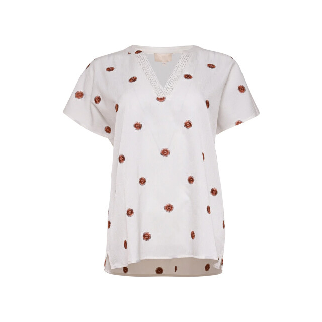 Maicazz Tosina top su26.60312 off white orange SU26.60312 large