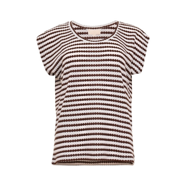 Maicazz Tanya top su26.60.519 stripe choco SU26.60.519 large