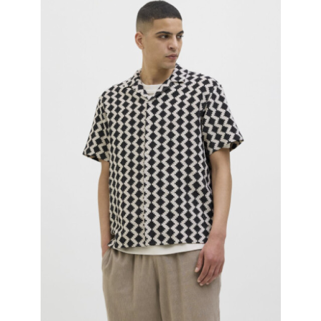 Jack & Jones Jorsummer luke texture resort shirt 12285392 large
