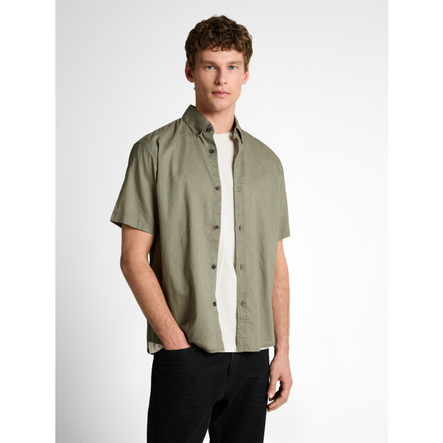 Tom Tailor Relaxed cotton linen shirt 1051891 large