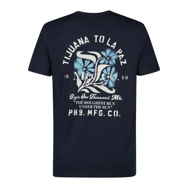 Petrol Industries Men t-shirt ss classic print navy 5339.37.0066 large