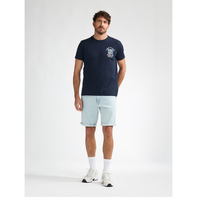 Petrol Industries Men t-shirt ss classic print navy 5339.37.0066 large