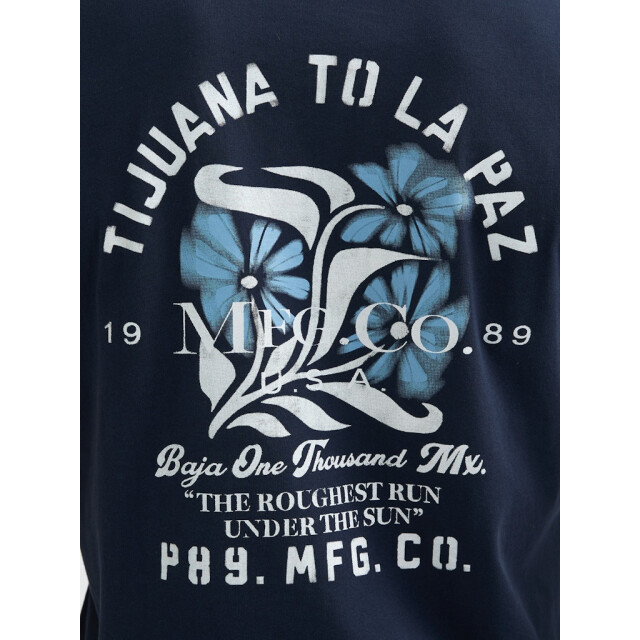 Petrol Industries Men t-shirt ss classic print navy 5339.37.0066 large