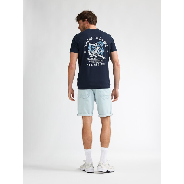 Petrol Industries Men t-shirt ss classic print navy 5339.37.0066 large