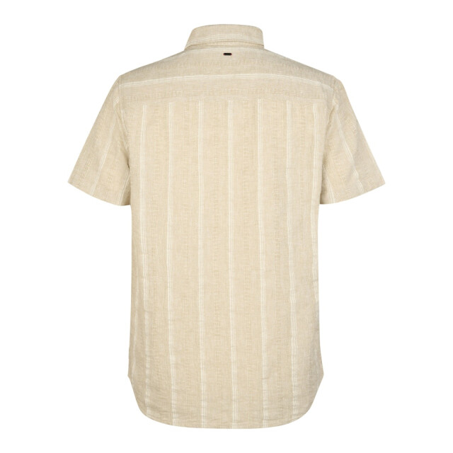 Petrol Industries Men shirt short sleeve uni ecru dessin 5319.08.0029 large