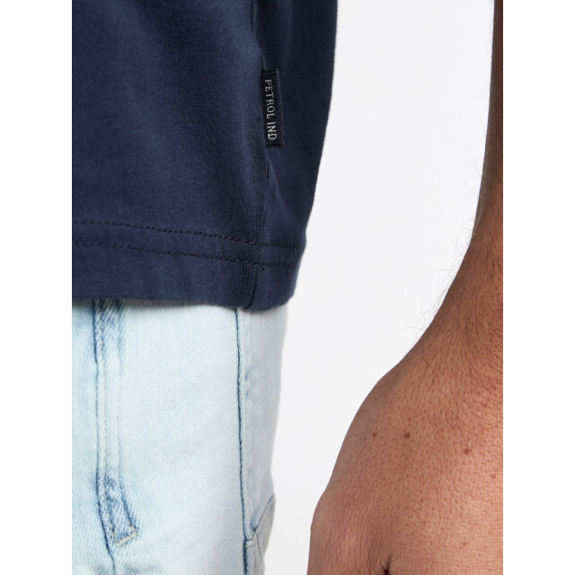 Petrol Industries Men t-shirt ss classic print navy 5339.37.0066 large