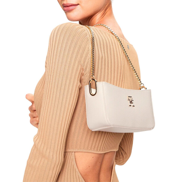 Tommy Hilfiger Tijdloze handtas UTNA1397_ecru large