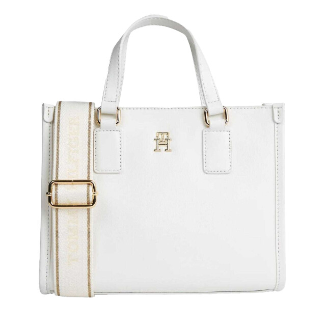 Tommy Hilfiger Dames polyurethaan handtas UTNA1387_white large