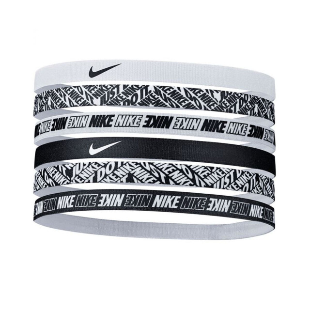 Nike Dames bedrukte haarband (set van 6) UTPP13749_whiteblack large