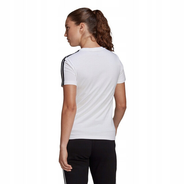 Adidas Dames essentials slim t-shirt UTPP13803_white large